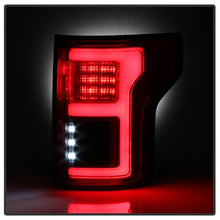 Cargar imagen en el visor de la galería, Spyder 15-18 Ford F-150 LED Tail Lights (w/Blind Spot) - Red Clear (ALT-YD-FF15015BS-LBLED-RC)