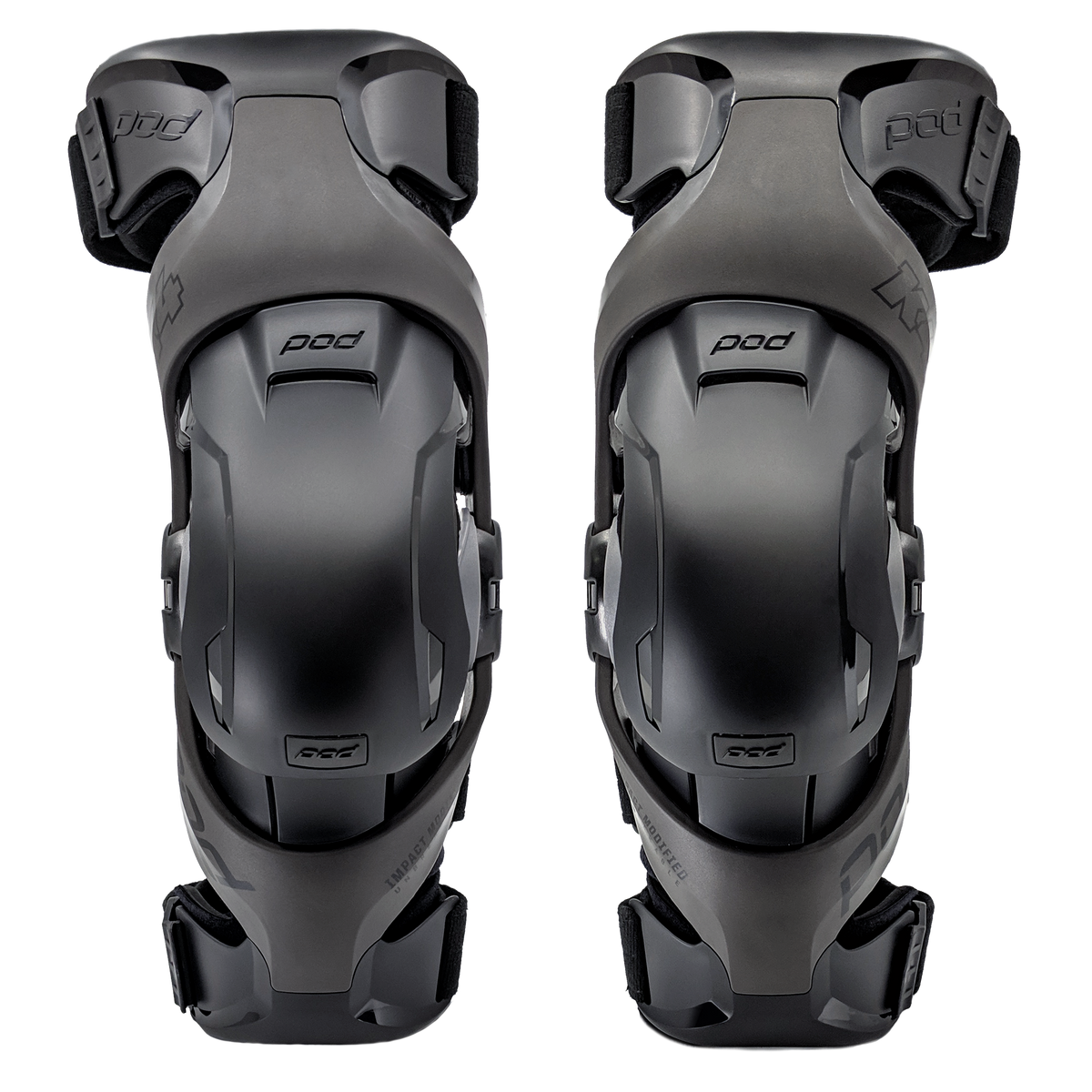 POD Youth K4 Knee Brace (PR) Graphite/Black Youth (K4020-459-YTH)