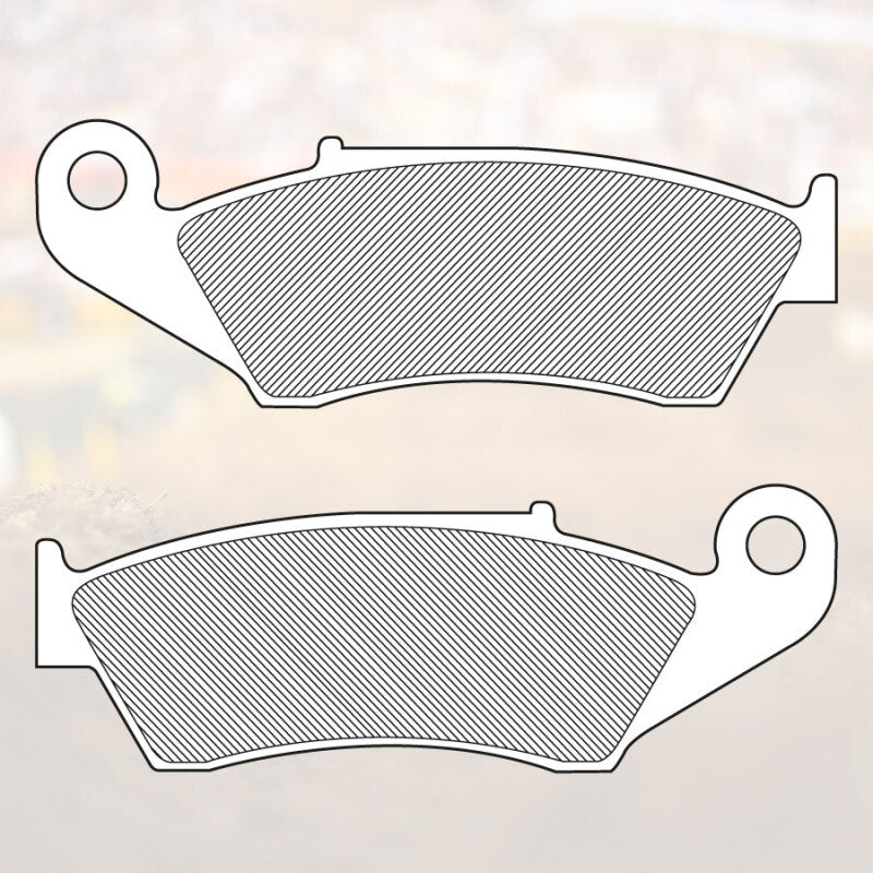 Renthal Works Front Brake Pads — Fits Honda, Kawasaki, Suzuki, Yamaha