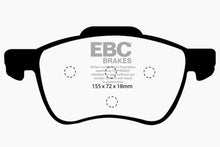 Cargar imagen en el visor de la galería, EBC 01-05 Volvo S60 2.3 Turbo T5 Greenstuff Front Brake Pads