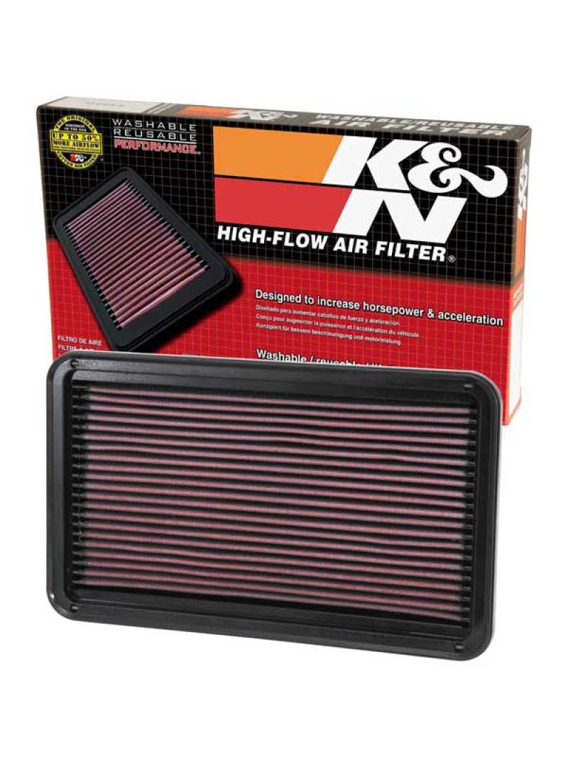 K&N 33-2145-1 Drop-In Air Filter — Fits 1997-2004 Lexus ES/RX, Toyota Avalon/Camry/Sienna/Solara