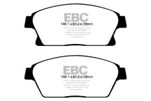 Cargar imagen en el visor de la galería, EBC 13-17 Buick Encore 1.4 Turbo Greenstuff Front Brake Pads