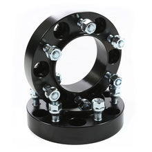 Cargar imagen en el visor de la galería, Rugged Ridge Wheel Spacers 1.25in Black 96-13 Toyota