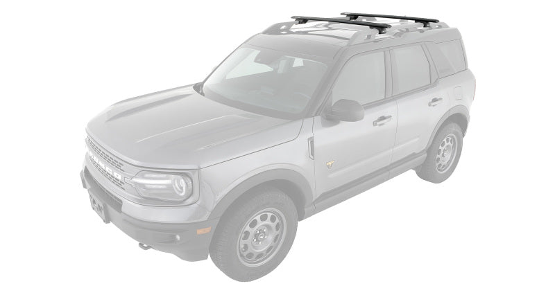 Rhino Rack Vortex SX Black 2 Bar Roof Rack