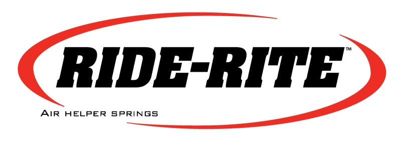 the logo for ride rite air help springs