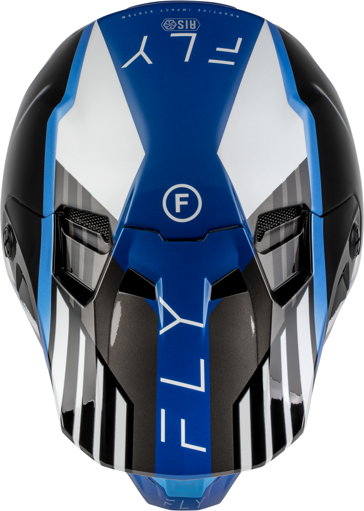 Fly Racing Formula CC Strike Helmet Black/Blue/Grey/White LG (73-4363L)