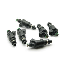 Cargar imagen en el visor de la galería, DeatschWerks Mitsubishi 90-01 3000GT 3.0TT 800cc Low Impedance Top Feed Injectors (Matched Set of 6)