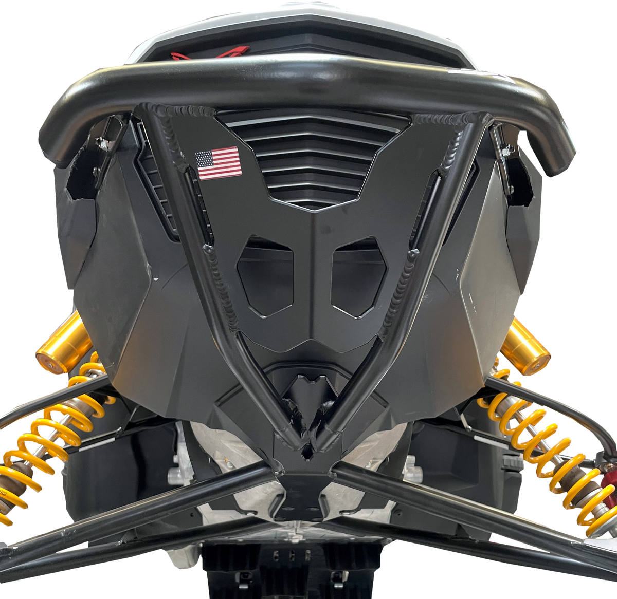 SPG Front Bumper Flat Black S/D GEN 5 (D-SDFB600-FBK)