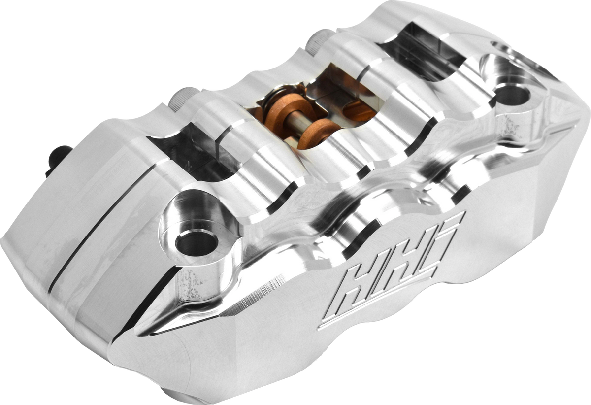 Hawg Halters INC 6 Pist FRT Radial MNT CAL R/H Chrome (RHRMCC6108)