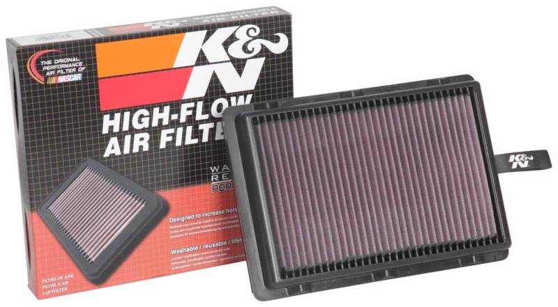 K&N Replacement Drop-In Air Filter — Fits 2016-2021 Hyundai Tucson, 2017-2022 Kia Sportage