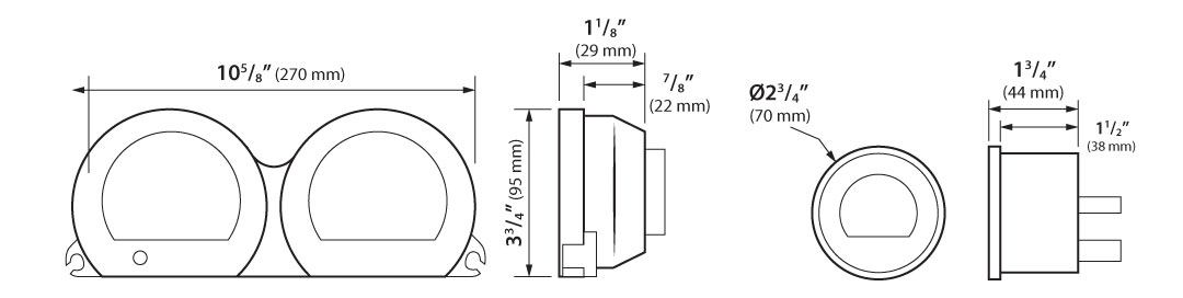 KOSO HD-03 Series Gauge `14-23 FLH FLT (BA064902)