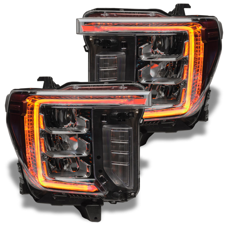 Oracle 20-21 GMC Sierra 2500/3500 HD RGB+W Headlight DRL Kit - ColorSHIFT w/o Cntrl SEE WARRANTY