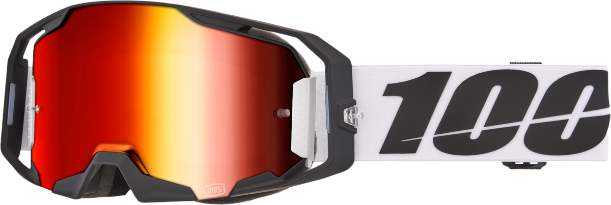 100-Percent Armatic Goggle Caldwell Mirror RED Lens (50060-00012)
