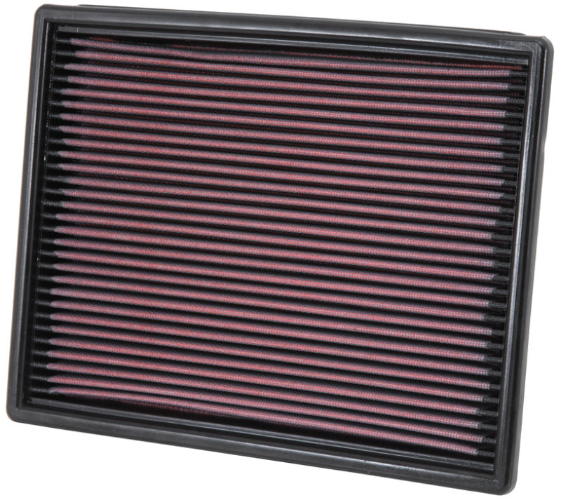 K&N 33-2015 Replacement Air Filter — Fits 86-02 Ford Mustang/Thunderbird, Lincoln Mark VII, Mercury Capri/Cougar 3.8/4.0/5.0L