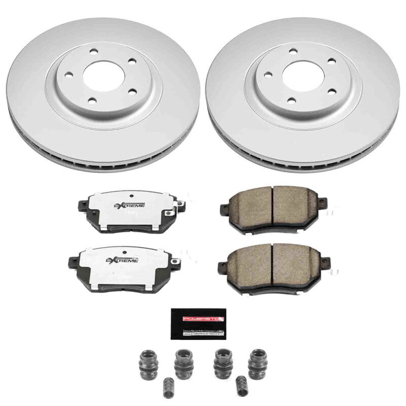 Power Stop 03-05 Infiniti FX35 Front Z26 Coated Brake Kit