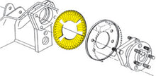 Cargar imagen en el visor de la galería, SPC Performance EZ Shim Dual Angle Camber/Toe Shim (Yellow)