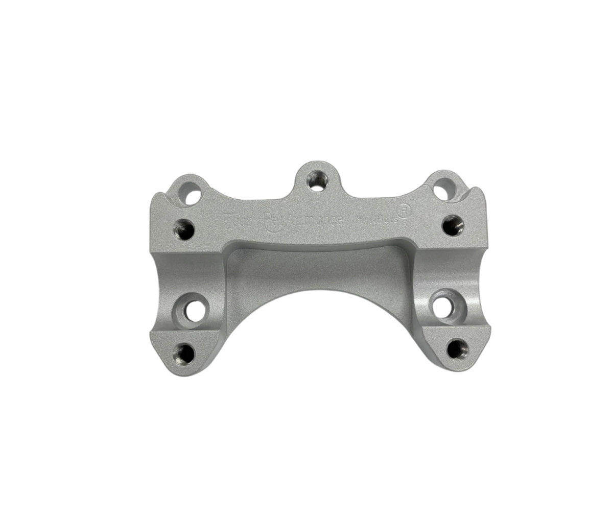 Helibars Handlebar Risers Silver w/RAM Ball TRI (HR06188-RB)