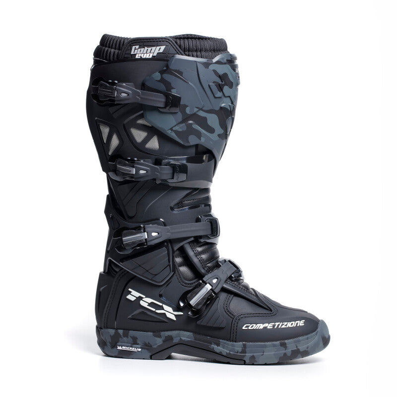 Bota Michelin TCX Comp Evo 2 negra/camuflaje Talla: 48