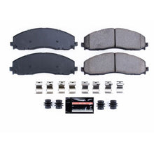 Cargar imagen en el visor de la galería, Power Stop 12-19 Ford F-250 Super Duty Front Z23 Evolution Sport Brake Pads w/Hardware