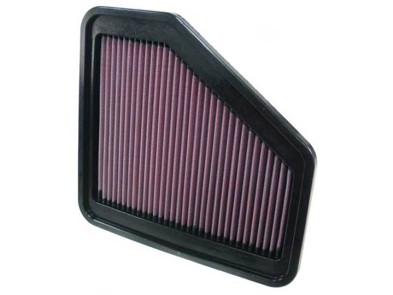K&N 33-2355 High-Flow Drop-In Air Filter — Fits 2006-2012 Toyota RAV4, 2010-2017 Lotus Evora
