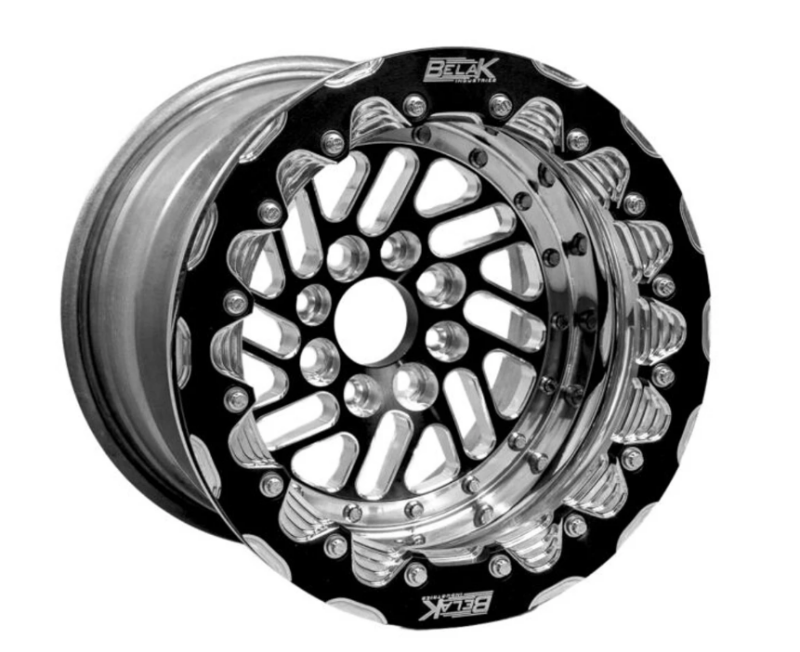 Belak 15x3.5 Series Twisted Monoblock Wheel — 4x100 BP