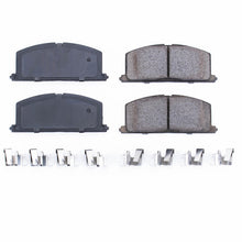 Cargar imagen en el visor de la galería, Power Stop 85-88 Chevrolet Nova Front Z17 Evolution Ceramic Brake Pads w/Hardware