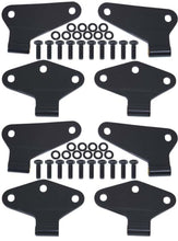 Cargar imagen en el visor de la galería, Kentrol 07-18 Jeep Wrangler JK Body Door Hinge Set 8 Pieces 4 Door - Textured Black