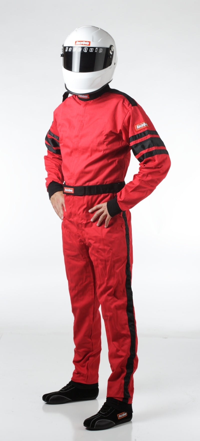 Traje RaceQuip SFI-1 1-L rojo - Mediano