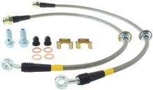 Cargar imagen en el visor de la galería, StopTech 02-07 WRX Stainless Steel Rear Brake Lines