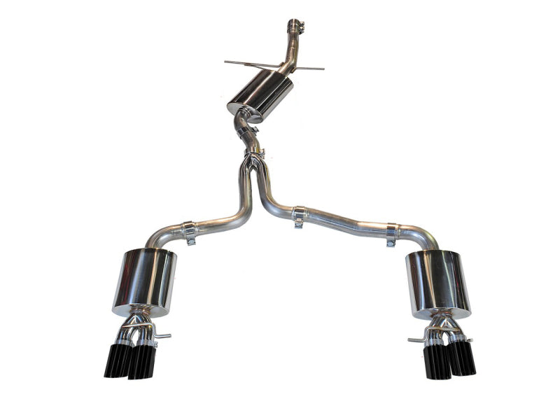 AWE Tuning A4 B8 Touring Edition Quad Exhaust — Fits 2009-2016 Audi A4