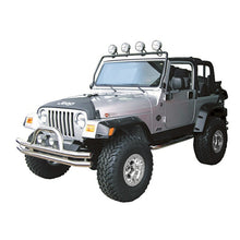 Cargar imagen en el visor de la galería, Rugged Ridge 97-06 Jeep Wrangler TJ Black Full Frame Light Bar