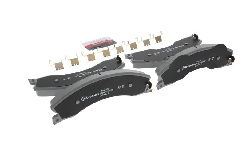Brembo 09-17 Chevrolet Silverado 2500 HD/GMC Sierra 2500 HD/Silverado 3500 HD Front NAO Brake Pad