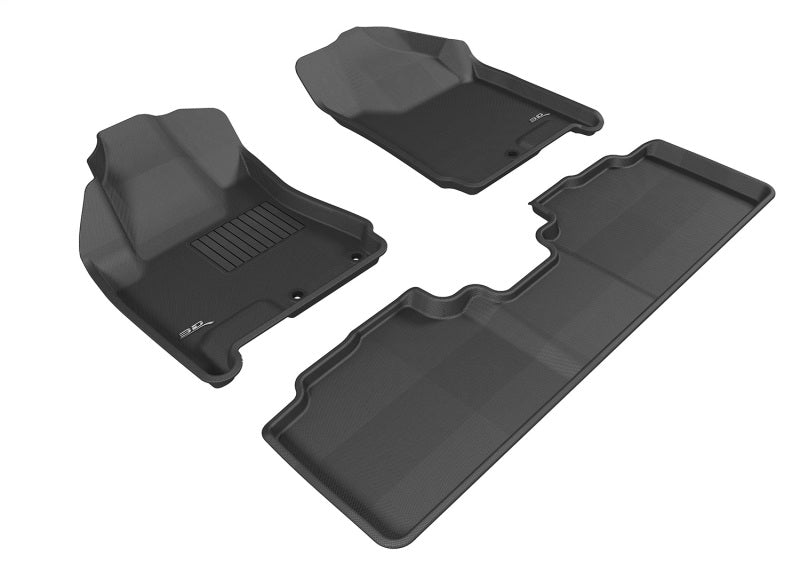 3D MAXpider 10-16 Cadillac SRX Kagu Black Full Set