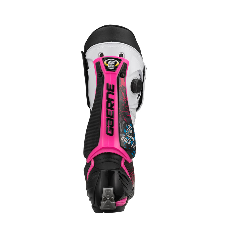 Gaerne GP1 Limited Series Scott Redding Replica Boot Bold White/Pink Size 10