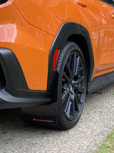 Load image into Gallery viewer, Rally Armor 2022 Subaru WRX Black UR Mud Flap w/ Orange Logo