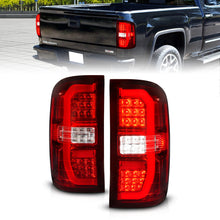 Cargar imagen en el visor de la galería, ANZO 14-18 GMC Sierra 1500 LED Taillights Red/Clear