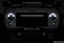 Cargar imagen en el visor de la galería, 50 Inch Black Series LED Light Bar | Curved | Dual Row | Cool White DRL