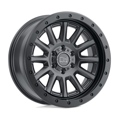 BRDGR 17X8.5 5X5.0 GUN-BLK -34MM