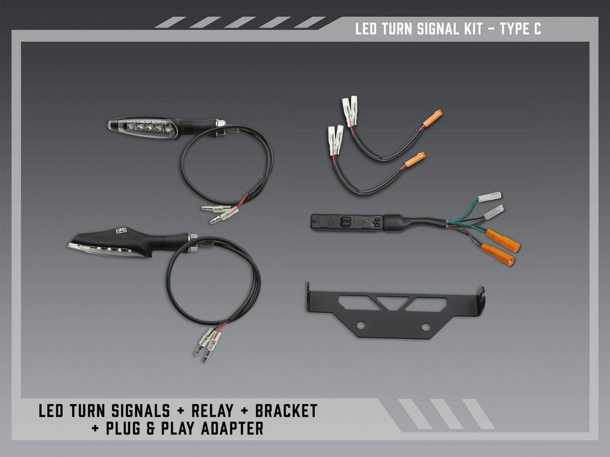 Yoshimura FE V2 Stnd LED Turn SIG KIT C (075BG-STD-C-K)