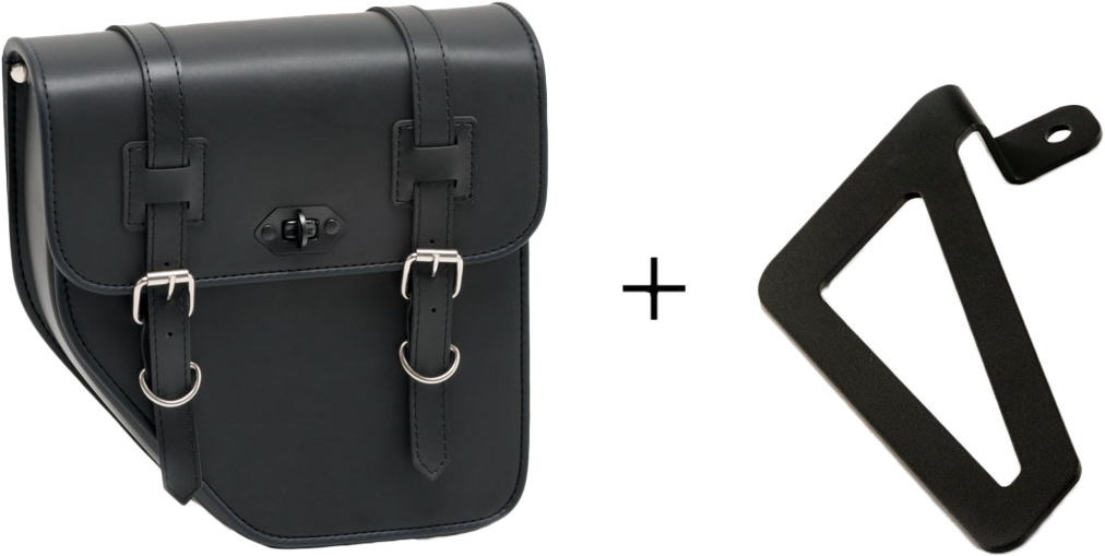 Customacces Ibiza Saddlebag Black Left w/O Base (AP0007N)
