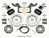 Wilwood Dynapro Radial4 / MC4 Rear Kit 12.19 2014-2015 Mini Cooper w/Lines & Cables