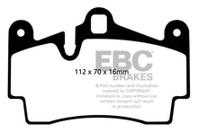 Cargar imagen en el visor de la galería, EBC 11-15 Audi Q7 3.0 Supercharged Yellowstuff Rear Brake Pads