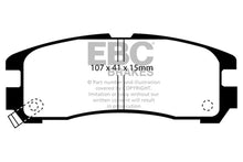 Cargar imagen en el visor de la galería, EBC 95-99 Chrysler Sebring Coupe 2.0 Greenstuff Rear Brake Pads