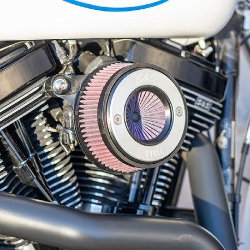 S&S Cycle Stealth Air Stinger Kit w/ S&S Ring — Fits 2001-2017 Harley-Davidson Big Twin Models