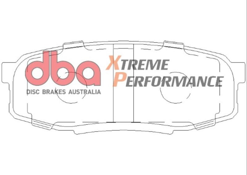 DBA 2015 Toyota Tundra XP650 Rear Brake Pads