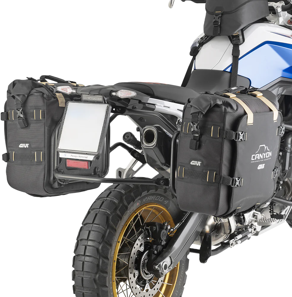 GIVI Canyon ADV Saddlebags 25L EA Black (GRT720B)
