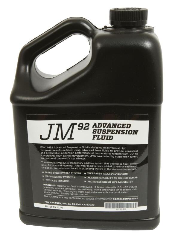Fox JM92 Advanced Suspension Fluid — 1 Gallon Jug