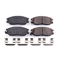 Cargar imagen en el visor de la galería, Power Stop 03-05 Hyundai XG350 Front Z17 Evolution Ceramic Brake Pads w/Hardware