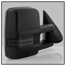 Cargar imagen en el visor de la galería, xTune Chevy Silverado 03-06 G2 Heated Smoke LED Signal Telescoping Mirrors MIR-CS03S-G2-PWH-SM-SET