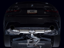 Cargar imagen en el visor de la galería, AWE 19-23 BMW 330i / 21-23 BMW 430i Base G2X Touring (Excl.Conv) Axle Back Exhaust - Diamond Black